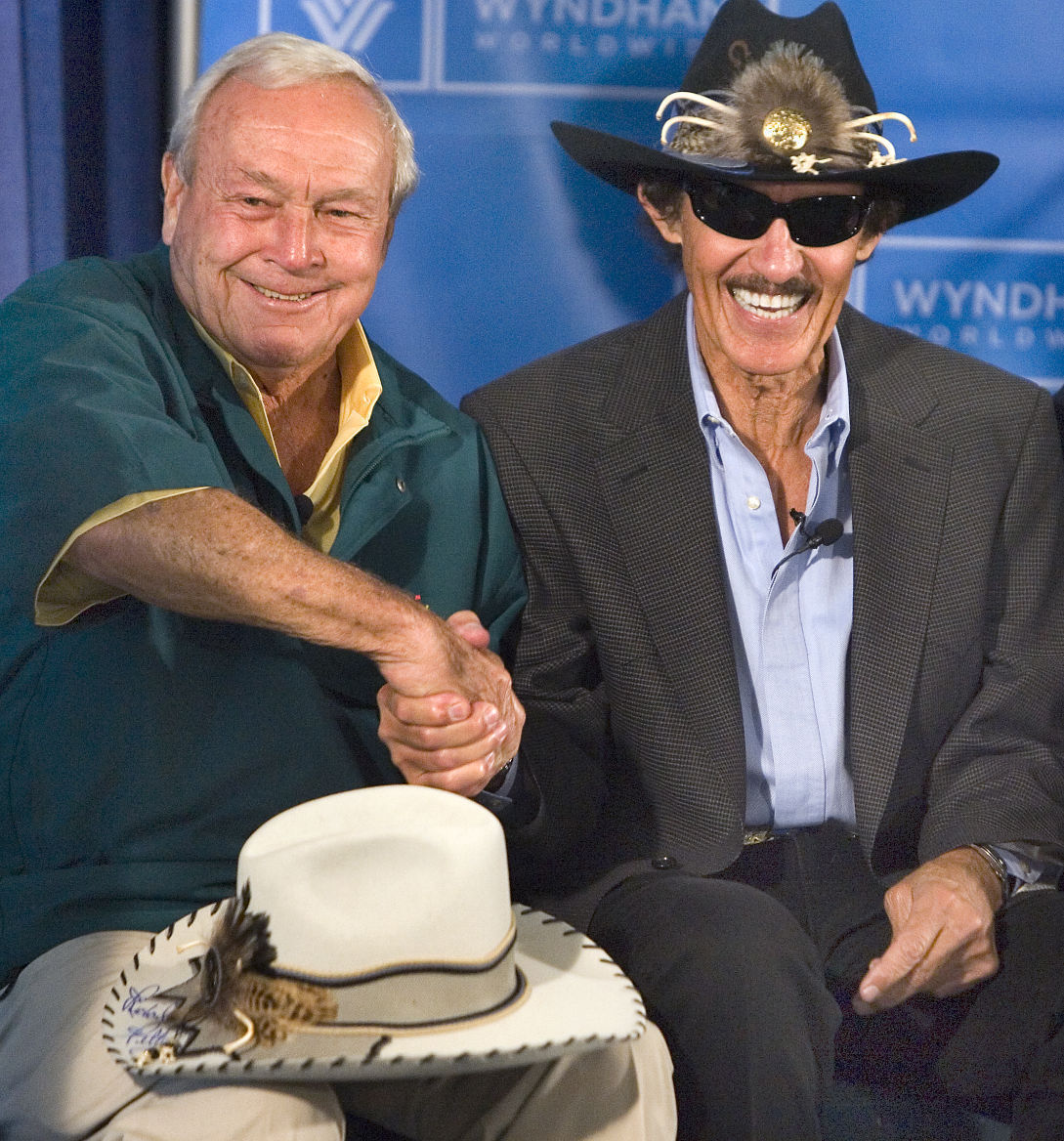 Arnold Palmer Richard Petty 2008 (copy)